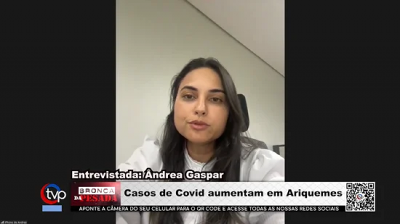 Entrevista Ândrea Gaspar - Gerente de Vigilância em Saúde (Foto: Reprodução)