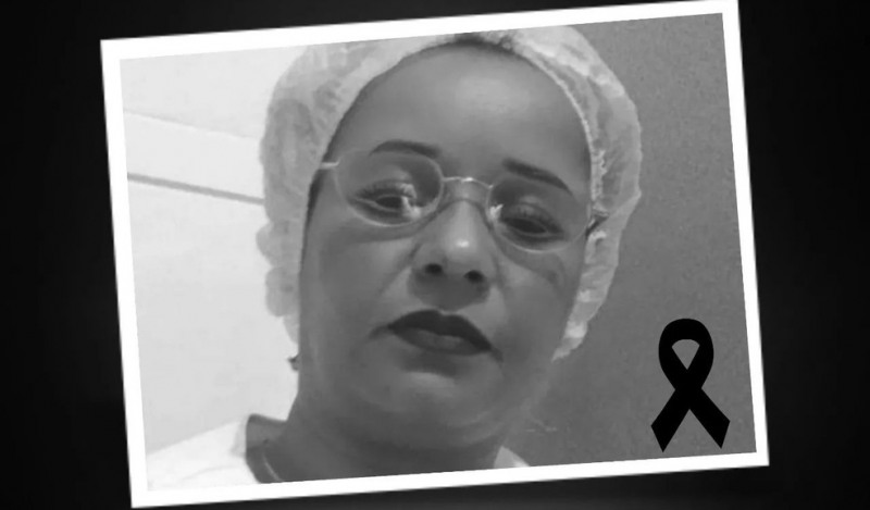 Enfermeira Maria da Penha Nascimento morreu apÃ³s acidente em Ariquemes (Foto: ReproduÃ§Ã£o)