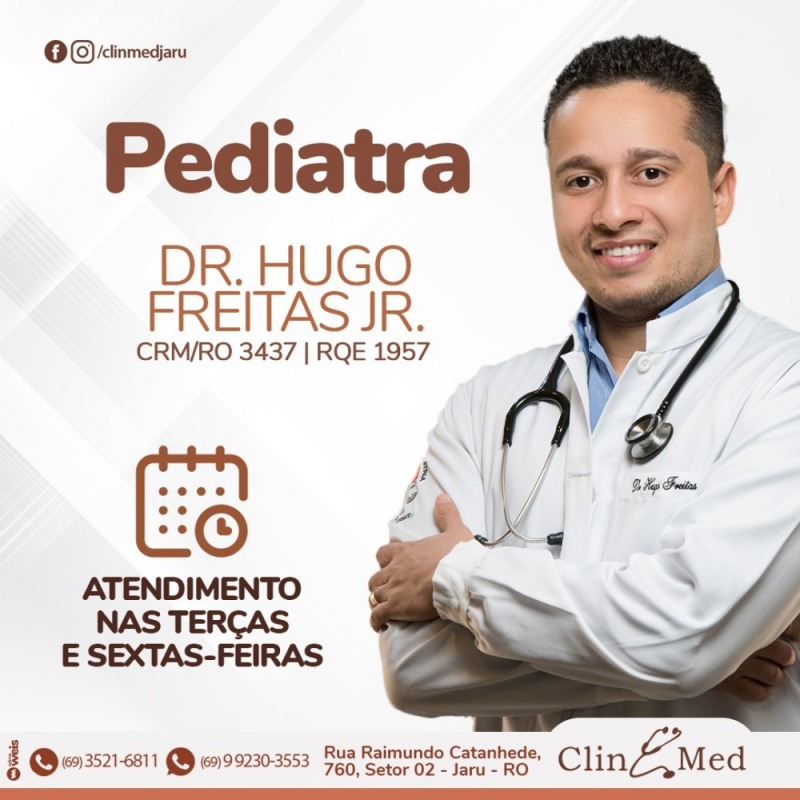 Dr. Hugo Freitas Pediatra (Foto: Reprodução)