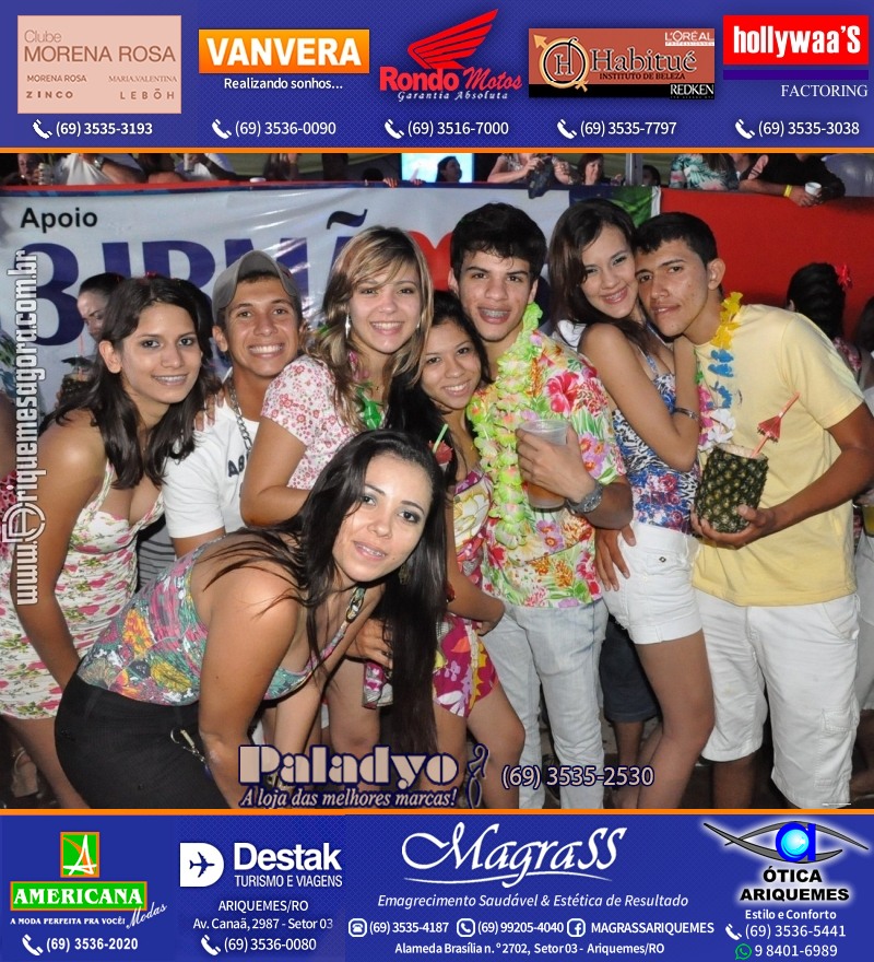 VAMOS LEMBRAR Uma Noite no Hawaii 2012 em Ariquemes