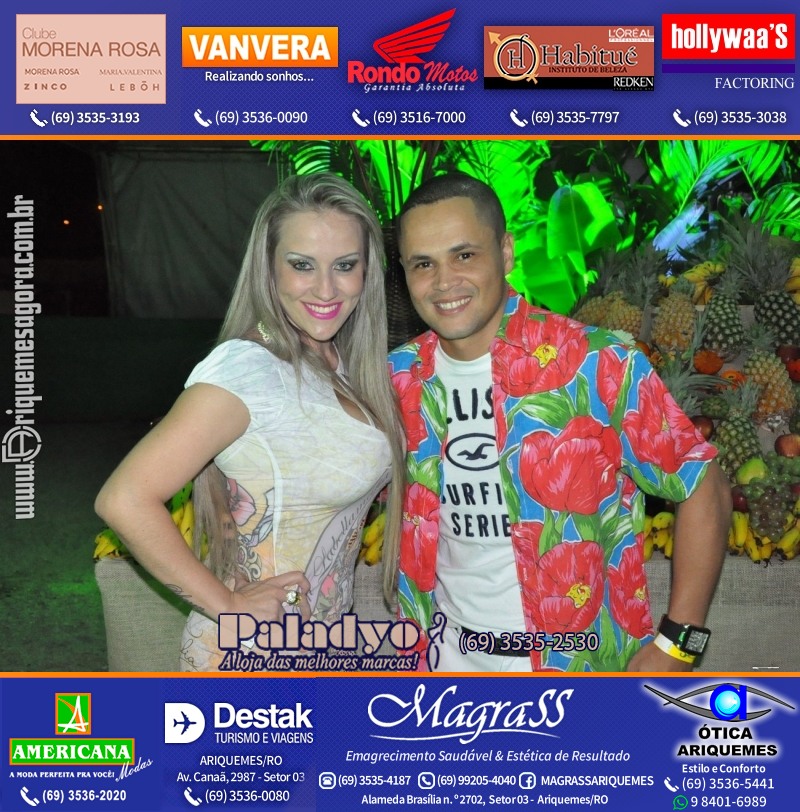 VAMOS LEMBRAR Uma Noite no Hawaii 2012 em Ariquemes