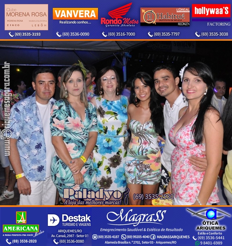 VAMOS LEMBRAR Uma Noite no Hawaii 2012 em Ariquemes