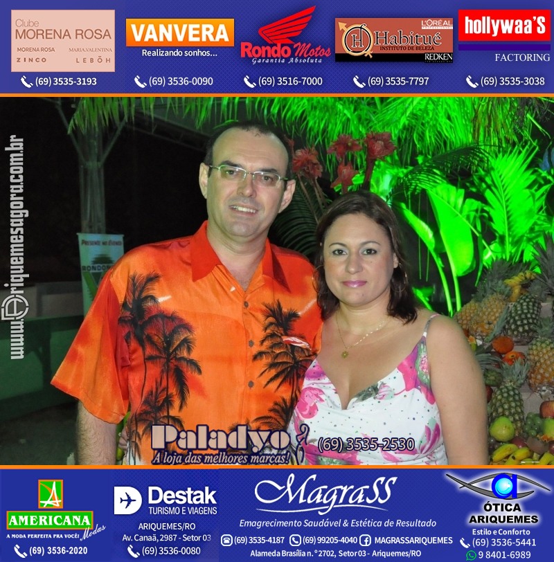 VAMOS LEMBRAR Uma Noite no Hawaii 2012 em Ariquemes