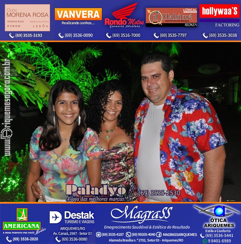 VAMOS LEMBRAR Uma Noite no Hawaii 2012 em Ariquemes