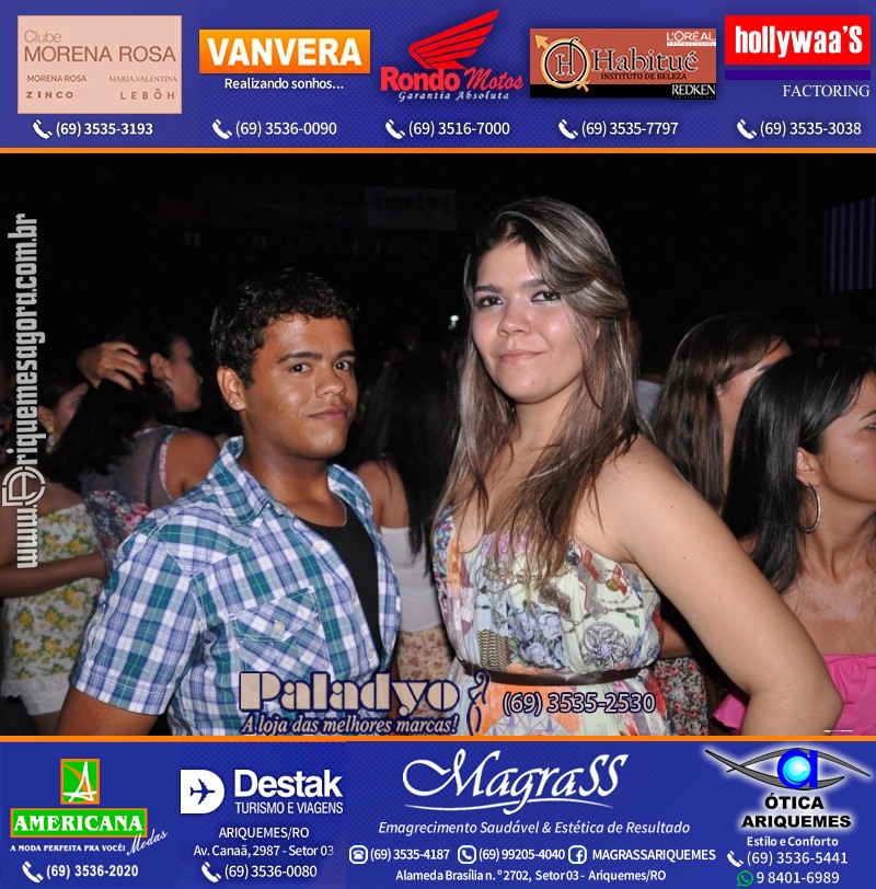 VAMOS LEMBRAR Uma Noite no Hawaii 2012 em Ariquemes