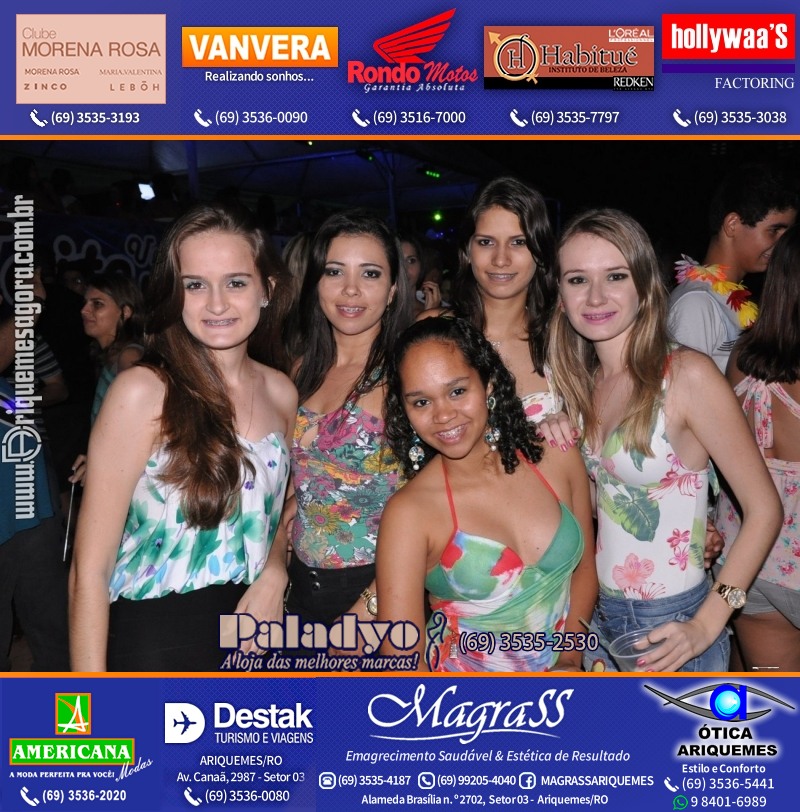 VAMOS LEMBRAR Uma Noite no Hawaii 2012 em Ariquemes