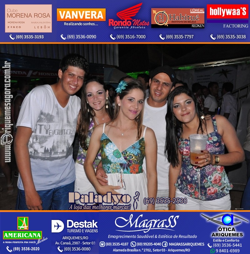 VAMOS LEMBRAR Uma Noite no Hawaii 2012 em Ariquemes