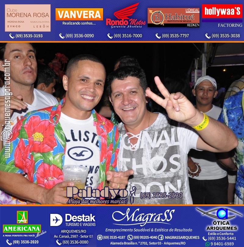 VAMOS LEMBRAR Uma Noite no Hawaii 2012 em Ariquemes