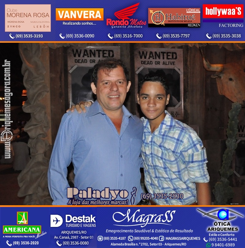 VAMOS LEMBRAR da EXPOARI 2012- Baile do Cowboy em Ariquemes