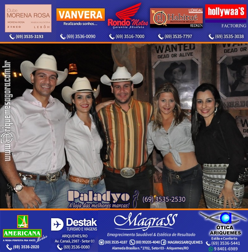 VAMOS LEMBRAR da EXPOARI 2012- Baile do Cowboy em Ariquemes