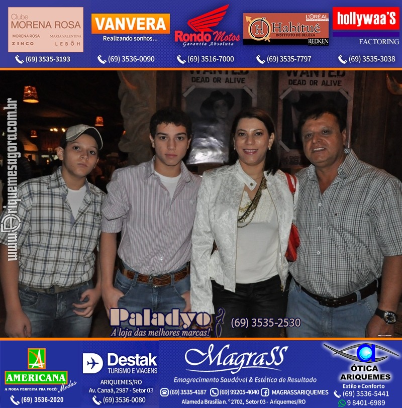 VAMOS LEMBRAR da EXPOARI 2012- Baile do Cowboy em Ariquemes