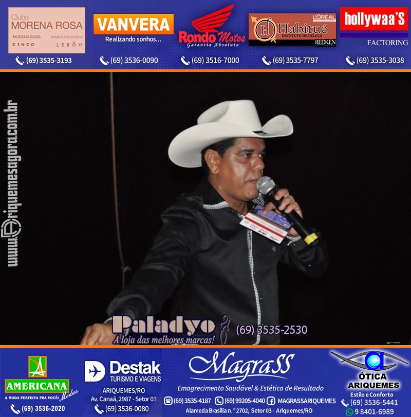 VAMOS LEMBRAR da EXPOARI 2012- Baile do Cowboy em Ariquemes