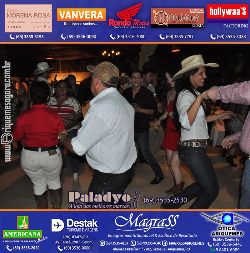 VAMOS LEMBRAR da EXPOARI 2012- Baile do Cowboy em Ariquemes