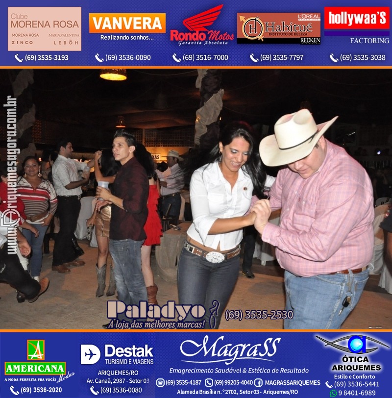 VAMOS LEMBRAR da EXPOARI 2012- Baile do Cowboy em Ariquemes
