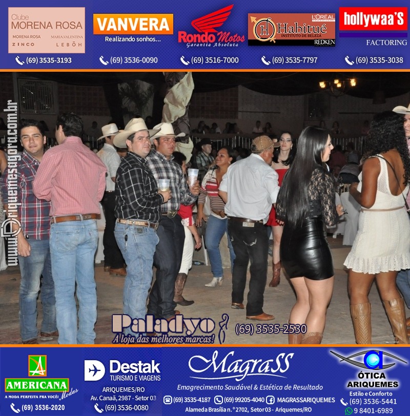 VAMOS LEMBRAR da EXPOARI 2012- Baile do Cowboy em Ariquemes