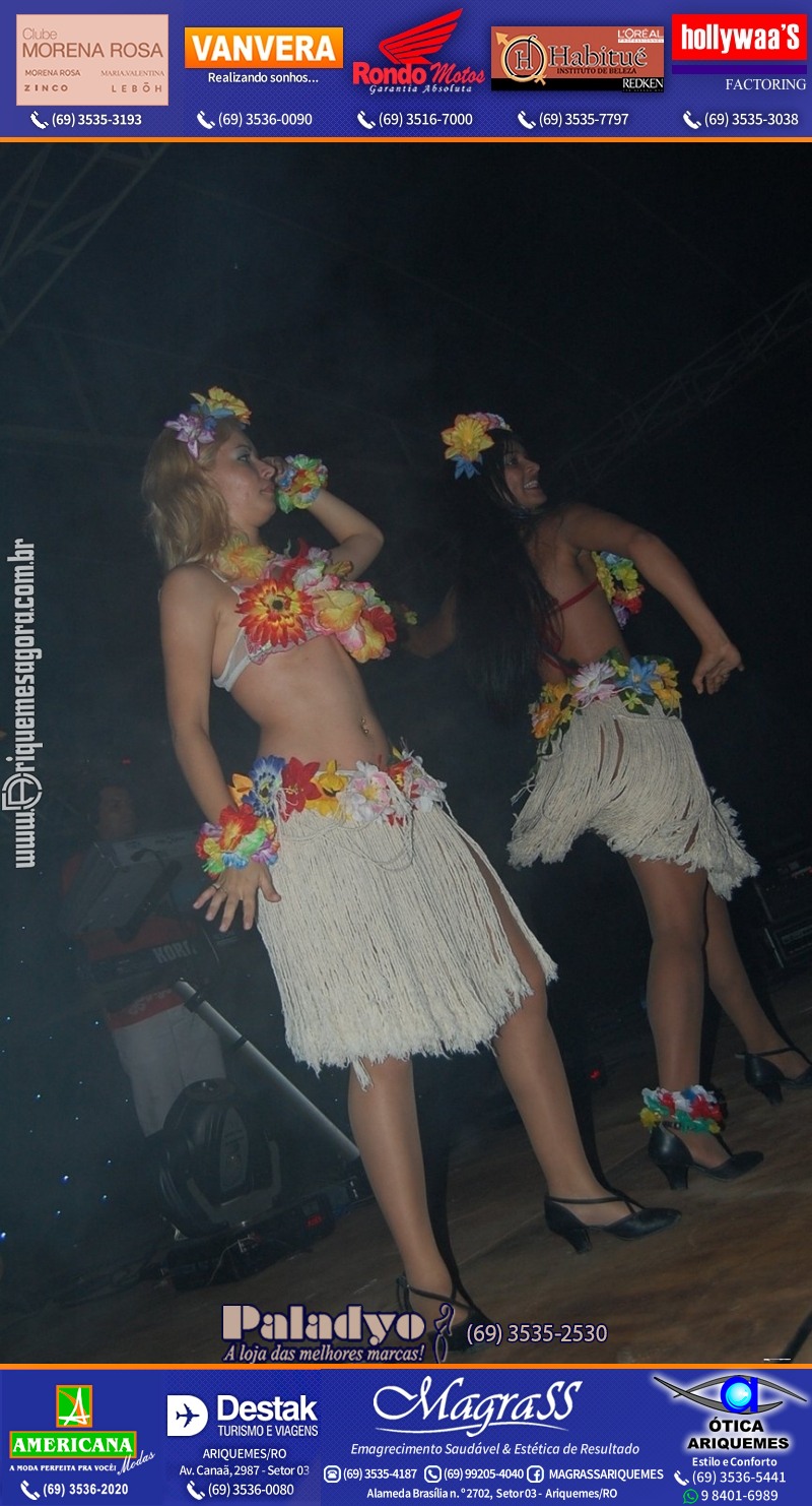 VAMOS REPRISAR Baile no Hawaii 2010 em Ariquemes