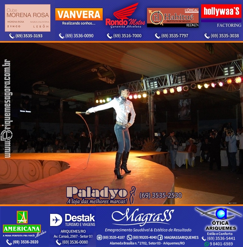 VAMOS LEMBRAR XXI Baile do Cowboy em Ariquemes 2010