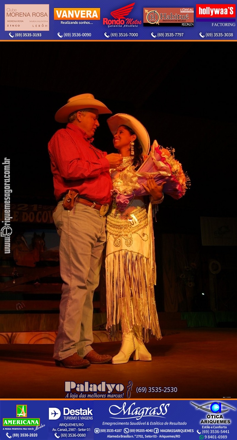 VAMOS LEMBRAR XXI Baile do Cowboy em Ariquemes 2010