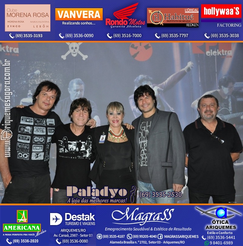 VAMOS LEMBRAR Noite Italiana 2013 com Banda RPM Show com Paulo Ricardo