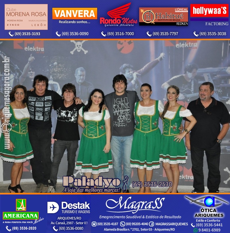 VAMOS LEMBRAR Noite Italiana 2013 com Banda RPM Show com Paulo Ricardo