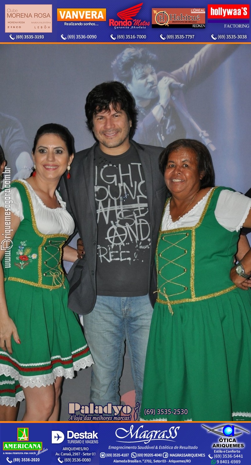 VAMOS LEMBRAR Noite Italiana 2013 com Banda RPM Show com Paulo Ricardo