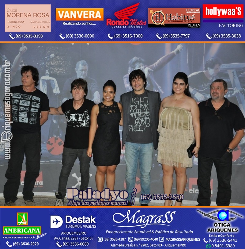 VAMOS LEMBRAR Noite Italiana 2013 com Banda RPM Show com Paulo Ricardo