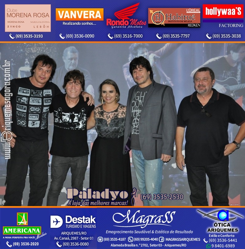 VAMOS LEMBRAR Noite Italiana 2013 com Banda RPM Show com Paulo Ricardo