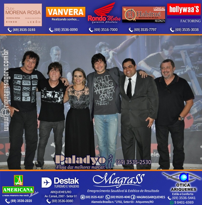 VAMOS LEMBRAR Noite Italiana 2013 com Banda RPM Show com Paulo Ricardo