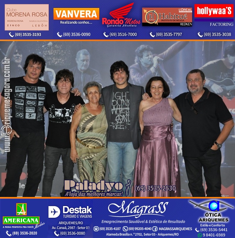 VAMOS LEMBRAR Noite Italiana 2013 com Banda RPM Show com Paulo Ricardo