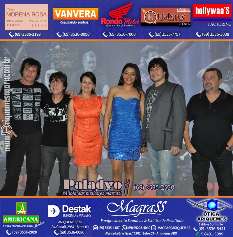 VAMOS LEMBRAR Noite Italiana 2013 com Banda RPM Show com Paulo Ricardo