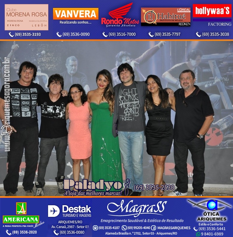 VAMOS LEMBRAR Noite Italiana 2013 com Banda RPM Show com Paulo Ricardo