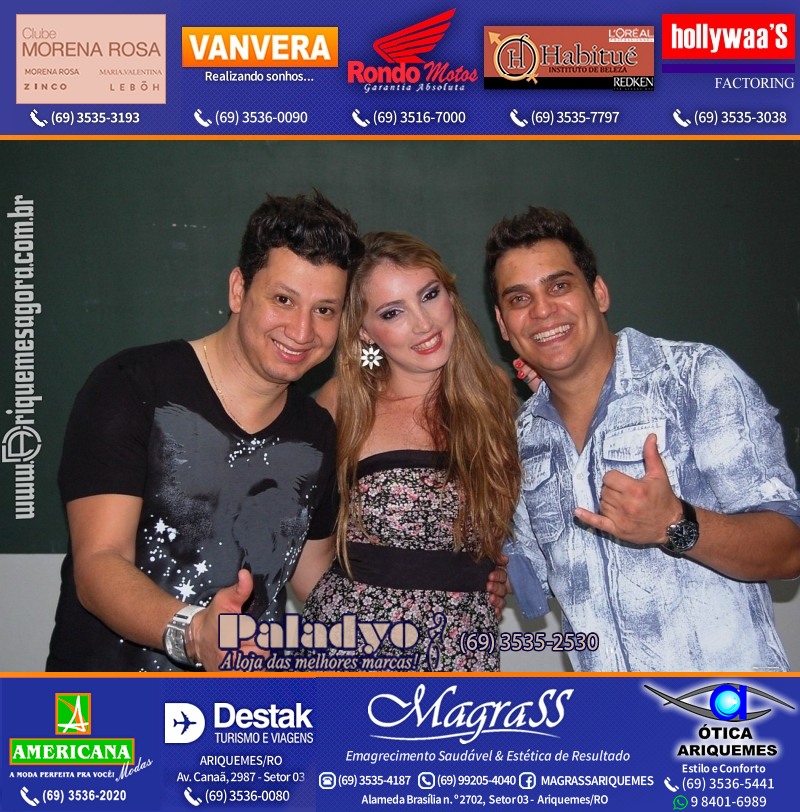 VAMOS LEMBRAR – Show com Cleber & Cauan em Ariquemes 2012