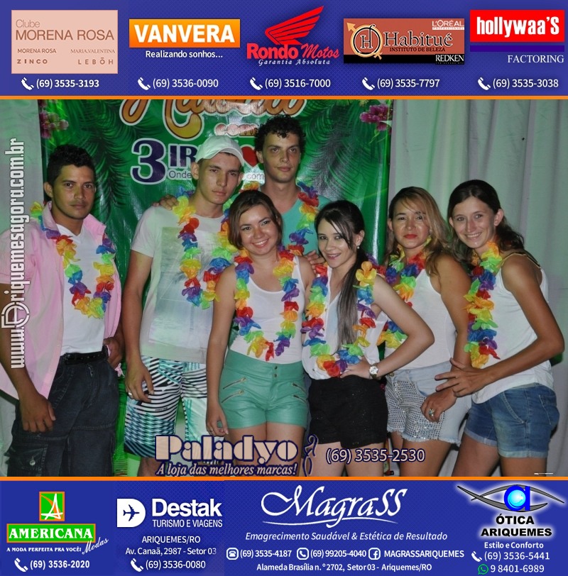 VAMOS LEMBRAR - 12º Baile do Hawaii 2014 em Ariquemes