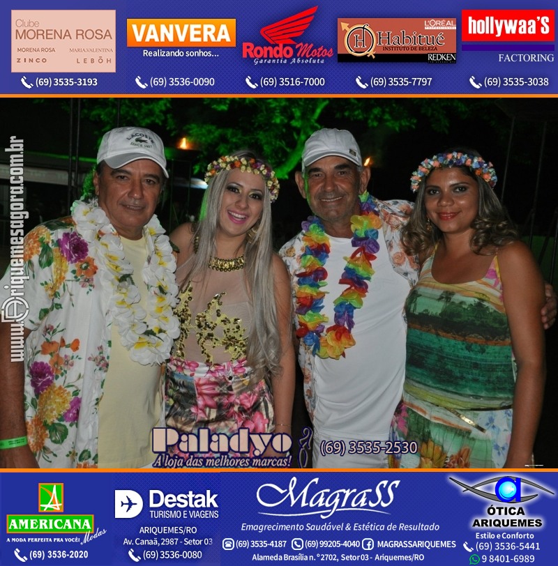 VAMOS LEMBRAR - 12º Baile do Hawaii 2014 em Ariquemes