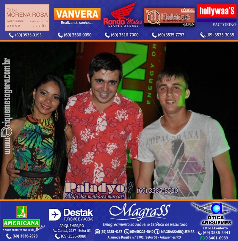 VAMOS LEMBRAR - 12º Baile do Hawaii 2014 em Ariquemes