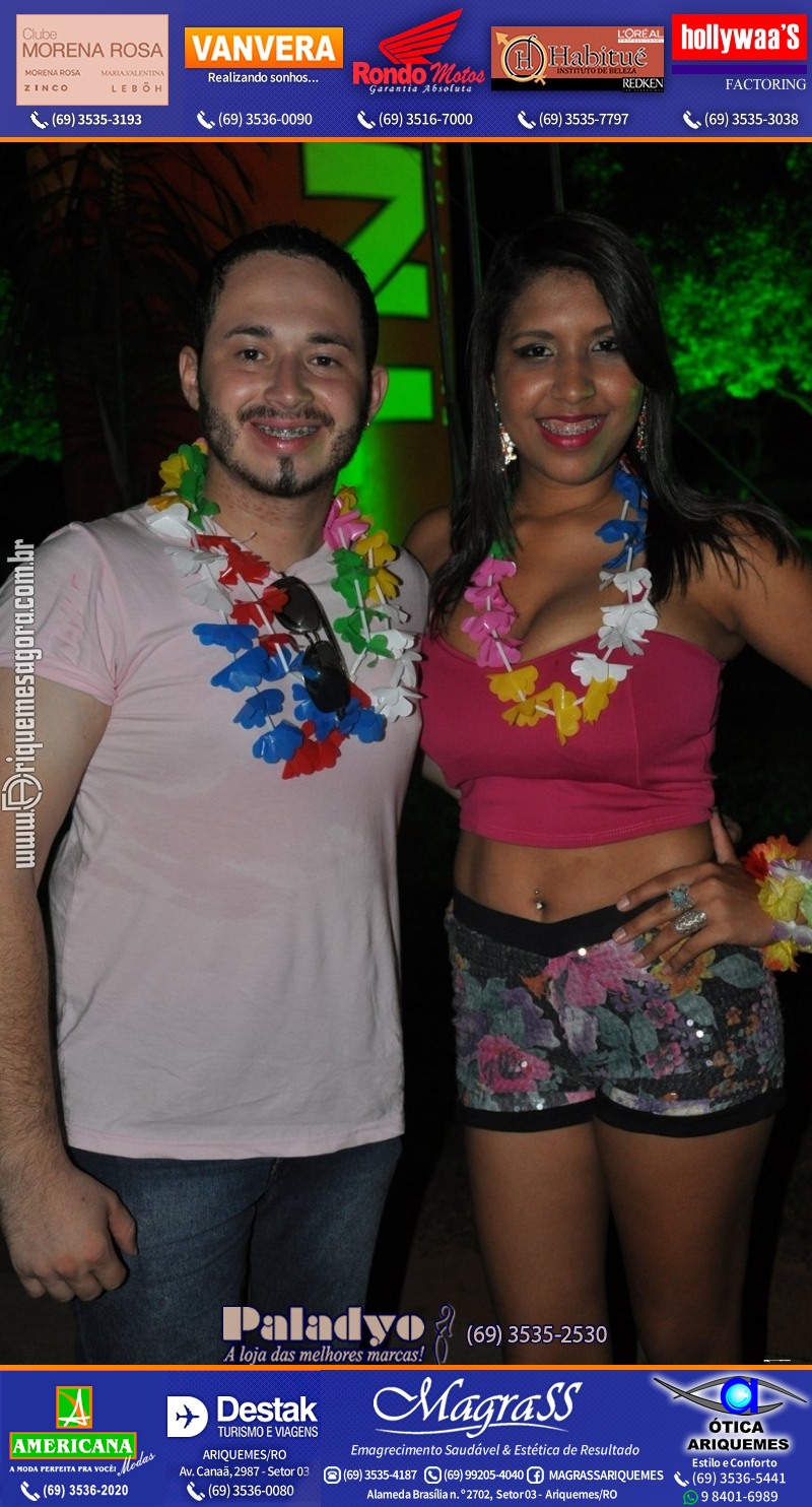 VAMOS LEMBRAR - 12º Baile do Hawaii 2014 em Ariquemes