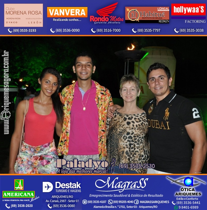 VAMOS LEMBRAR - 12º Baile do Hawaii 2014 em Ariquemes