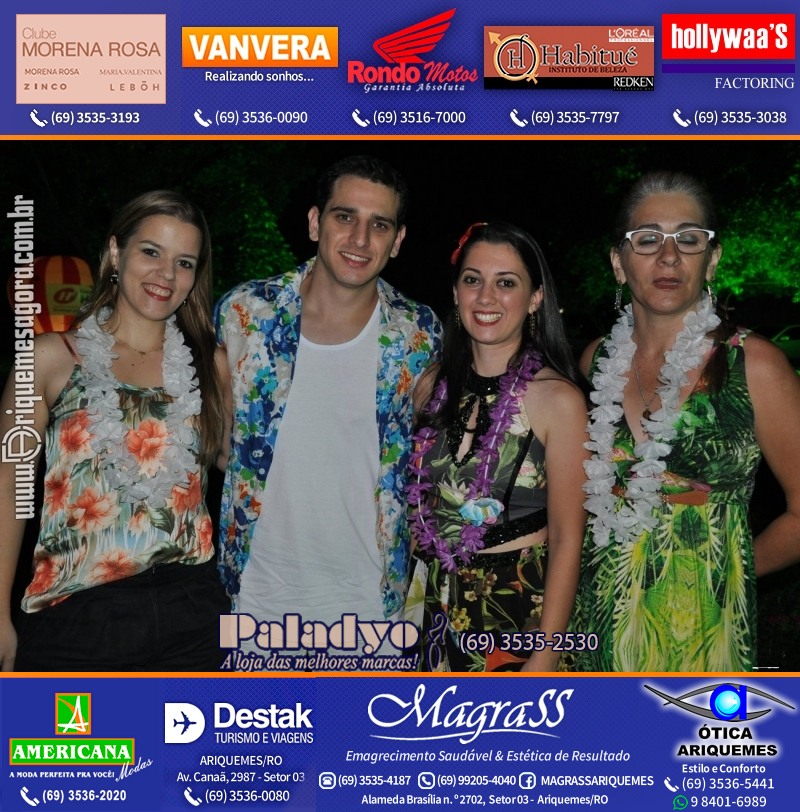 VAMOS LEMBRAR - 12º Baile do Hawaii 2014 em Ariquemes