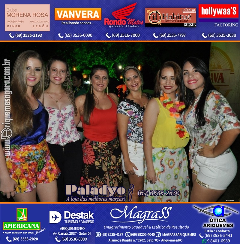 VAMOS LEMBRAR - 12º Baile do Hawaii 2014 em Ariquemes