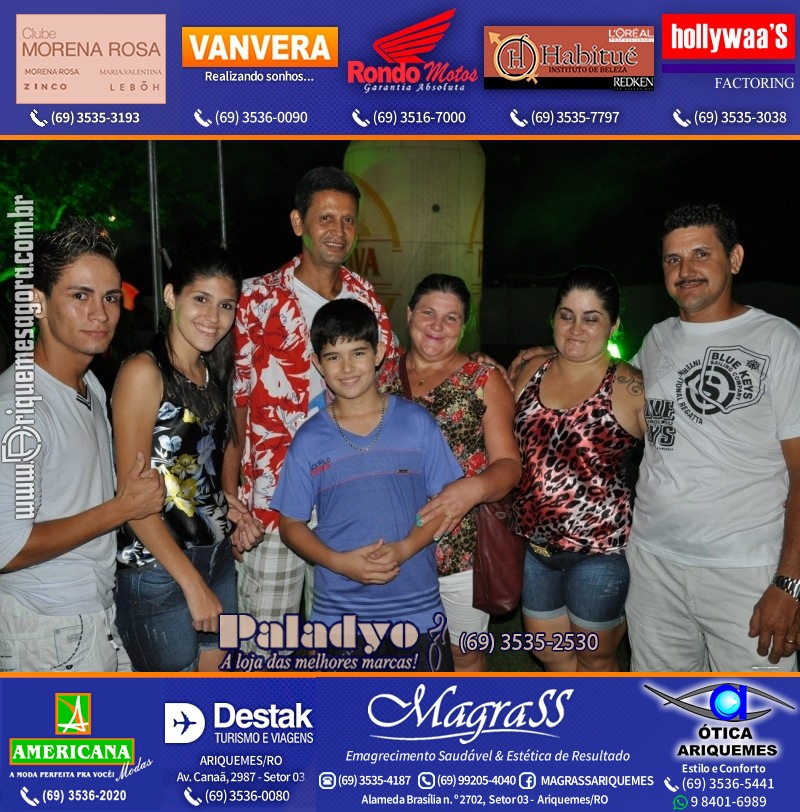 VAMOS LEMBRAR - 12º Baile do Hawaii 2014 em Ariquemes