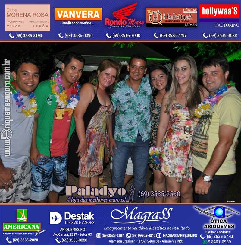 VAMOS LEMBRAR - 12º Baile do Hawaii 2014 em Ariquemes