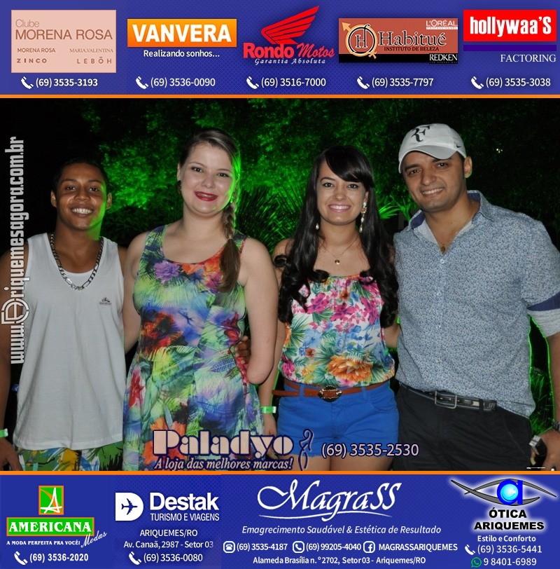 VAMOS LEMBRAR - 12º Baile do Hawaii 2014 em Ariquemes