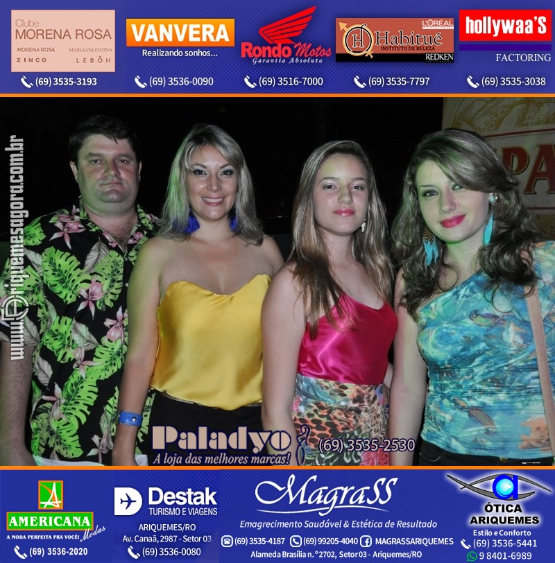 VAMOS LEMBRAR - 12º Baile do Hawaii 2014 em Ariquemes