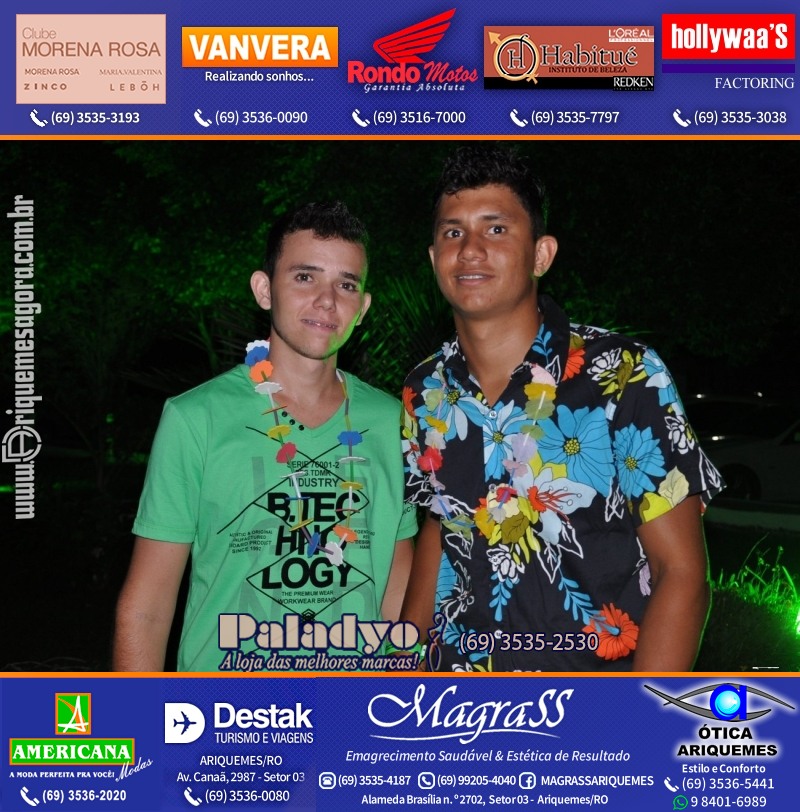 VAMOS LEMBRAR - 12º Baile do Hawaii 2014 em Ariquemes