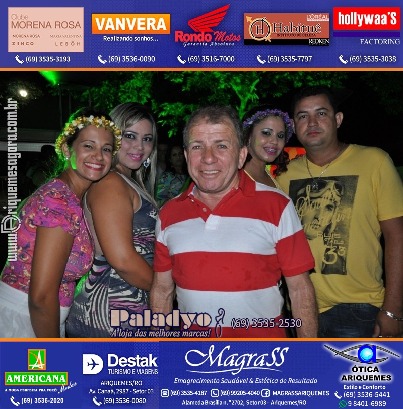 VAMOS LEMBRAR - 12º Baile do Hawaii 2014 em Ariquemes