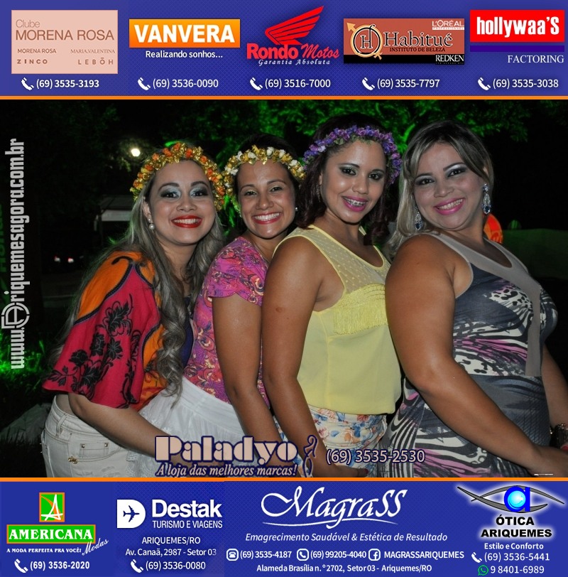 VAMOS LEMBRAR - 12º Baile do Hawaii 2014 em Ariquemes