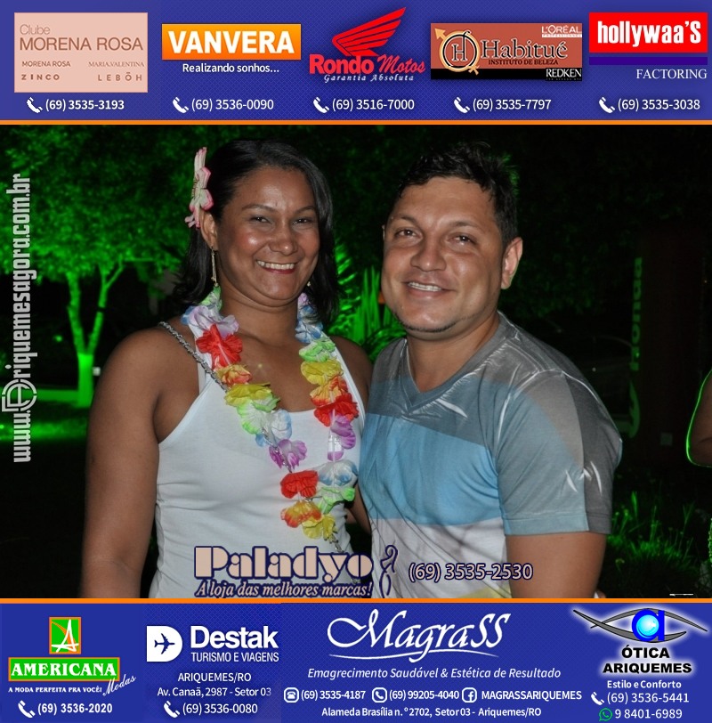 VAMOS LEMBRAR - 12º Baile do Hawaii 2014 em Ariquemes