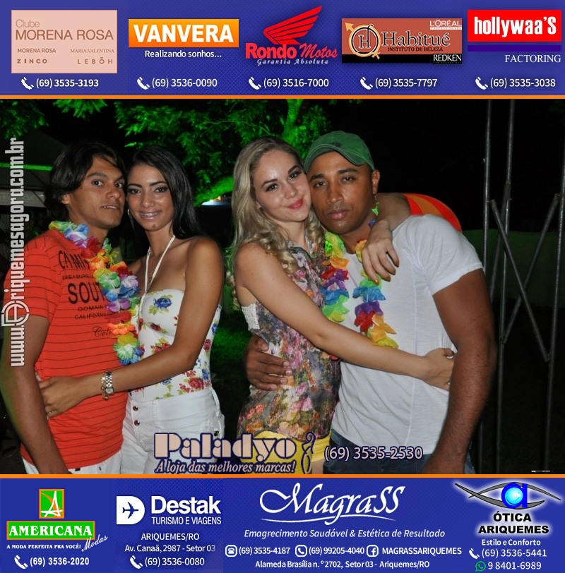 VAMOS LEMBRAR - 12º Baile do Hawaii 2014 em Ariquemes