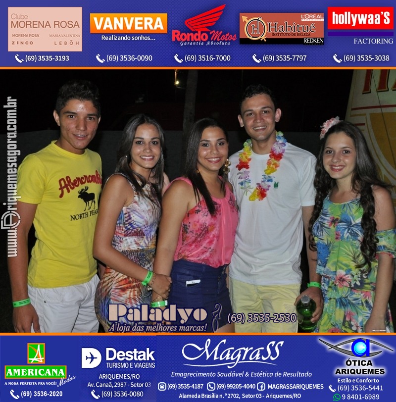 VAMOS LEMBRAR - 12º Baile do Hawaii 2014 em Ariquemes