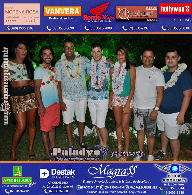 VAMOS LEMBRAR - 12º Baile do Hawaii 2014 em Ariquemes